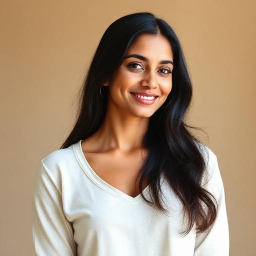 Portrait of Anika Rao, RYT-500, Yoga Teacher & Mind-Body Coach