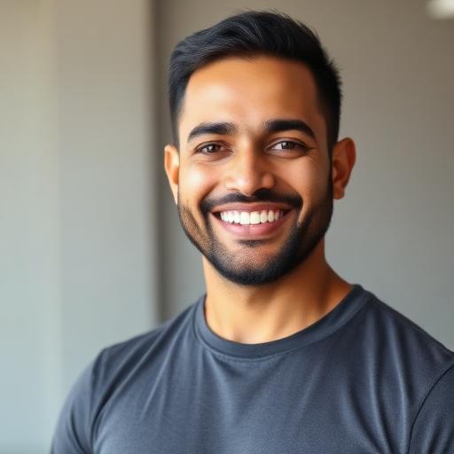 Portrait of Arjun Malhotra, CPT, Certified Personal Trainer & Strength Coach