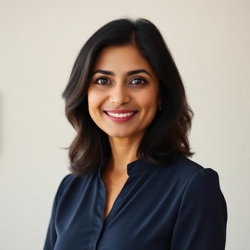 Portrait of Meera Iyer, Sleep Scientist & Behavioural Psychologist