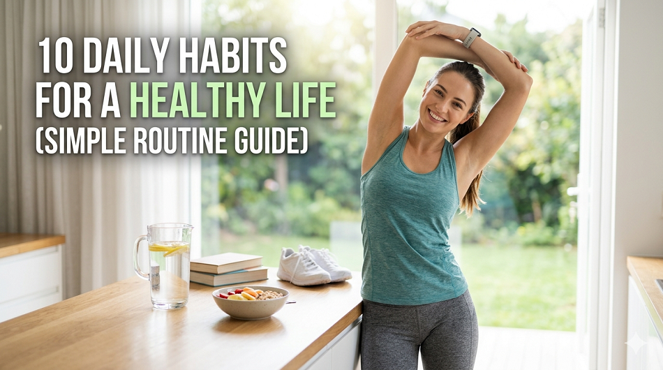 10 Daily Habits for a Healthy Life (Simple Routine Guide)