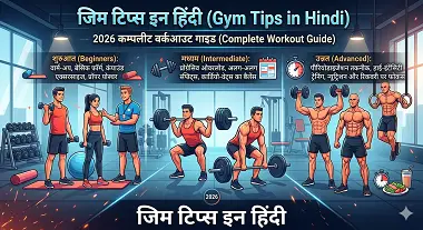 Gym Tips in Hindi: Beginners se Advanced Tak Complete Workout Guide (2026) beginner gym guide hindi